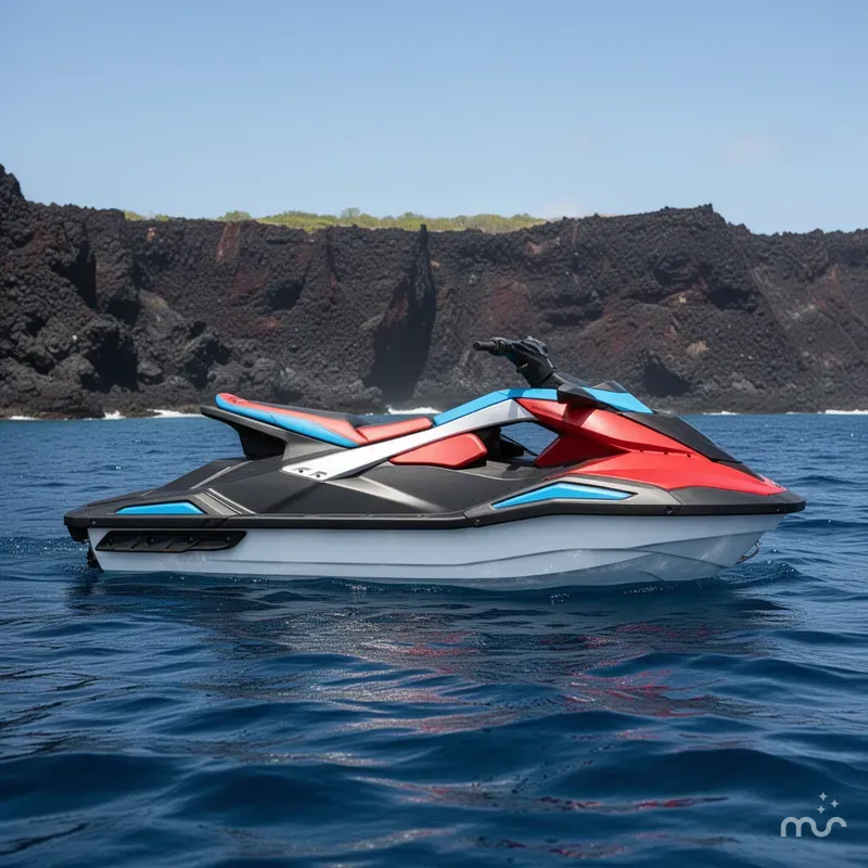 Slide: The Image of Yamaha JetBlaster DLX 3-Up 2025 - 2