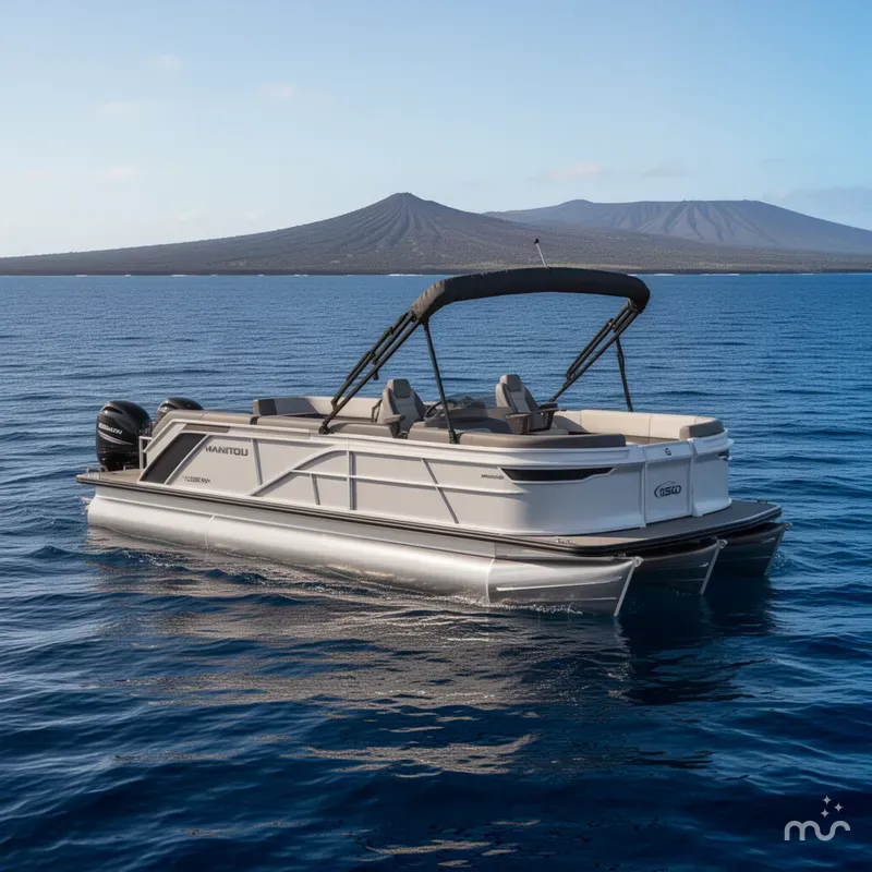 The Image of Manitou 20' Cruise Max Deck With 150hp Stealth Motor 2025 - 0