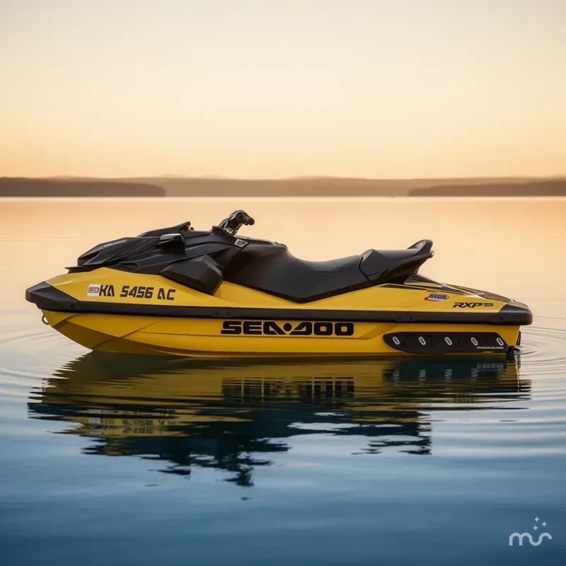 Slide: The Image of Sea-Doo RXP®-X® 300 IBR & Sound System Millenium Yellow 2021 - 1