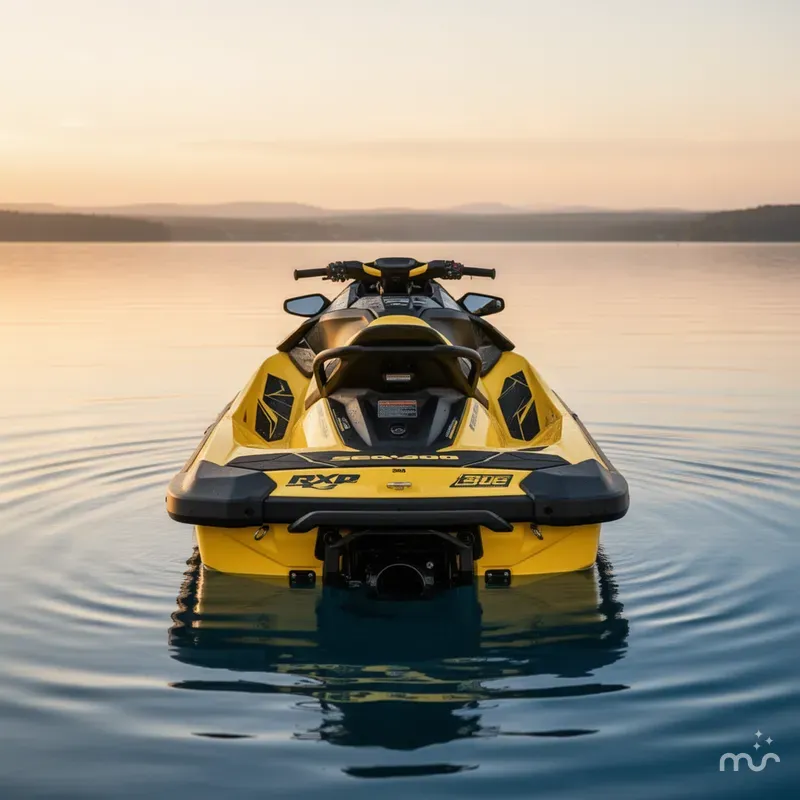 Slide: The Image of Sea-Doo RXP®-X® 300 IBR & Sound System Millenium Yellow 2021 - 2