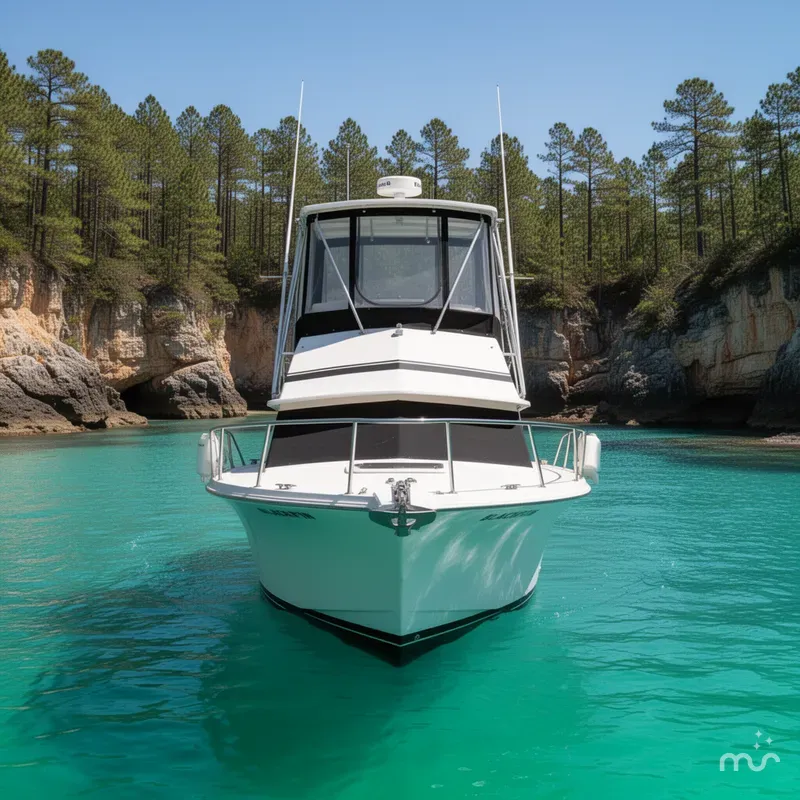 Slide: The Image of Blackfin Flybridge 1986 - 1