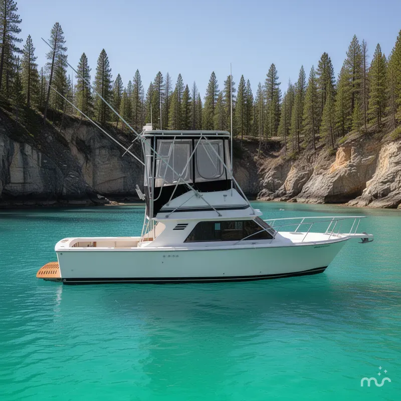 Slide: The Image of Blackfin Flybridge 1986 - 2