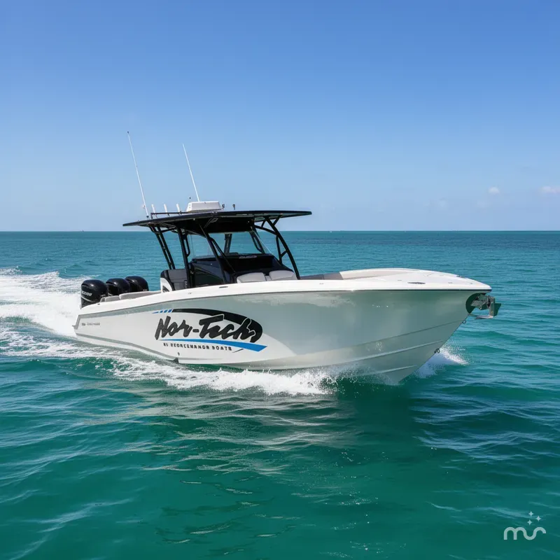 Slide: The Image of Nor-Tech 340 Sport Center Console 2025 - 0