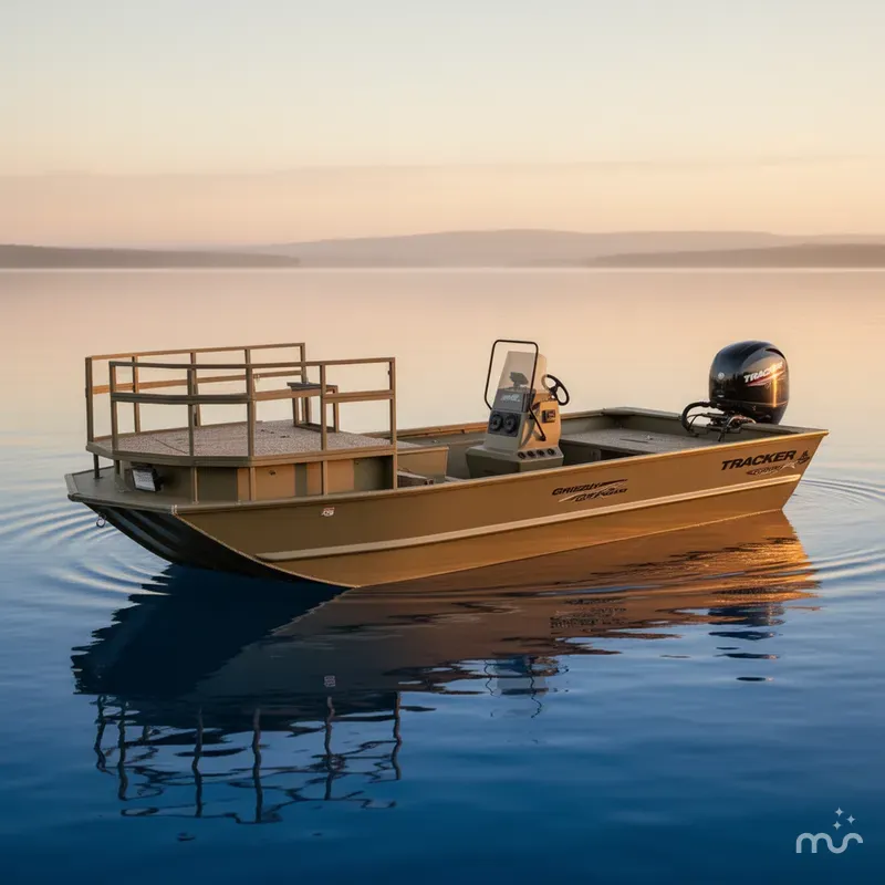 Slide: The Image of Tracker Grizzly 2072 CC Sportsman Kicker 2025 - 0