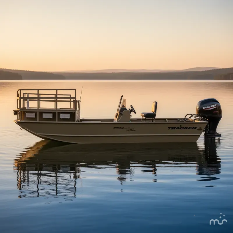 Slide: The Image of Tracker Grizzly 2072 CC Sportsman Kicker 2025 - 1