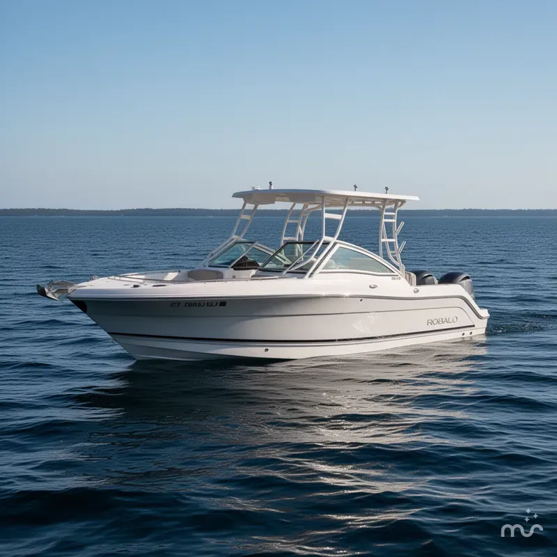Slide: The Image of Robalo R247 Dual Console 2018 - 1
