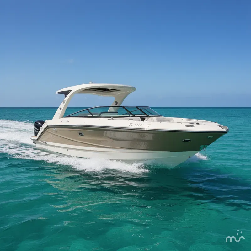 Slide: The Image of Sea Ray SLX 310 Outboard 2019 - 0