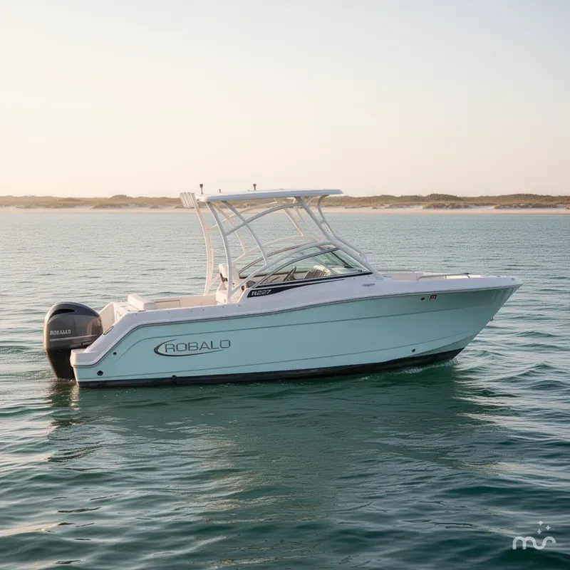 Slide: The Image of Robalo R227 Dual Console 2021 - 0