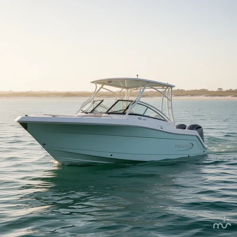 Slide: The Image of Robalo R227 Dual Console 2021 - 1