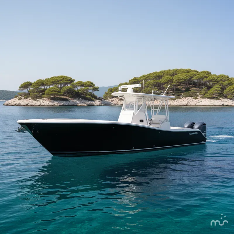 Slide: The Image of Yellowfin 36 Offshore 2007 - 2