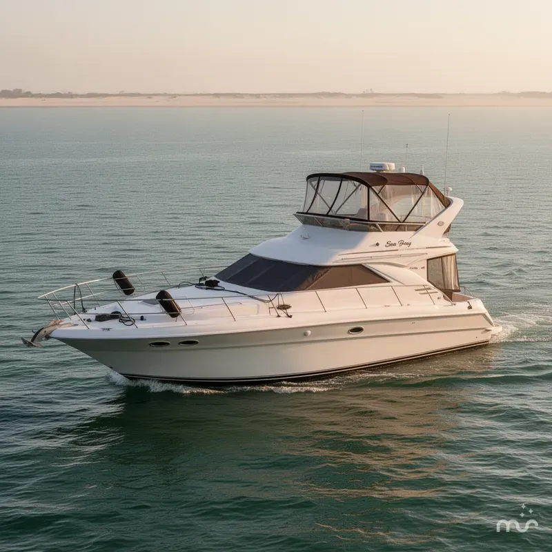 Slide: The Image of Sea Ray 400 Sedan Bridge 1997 - 0