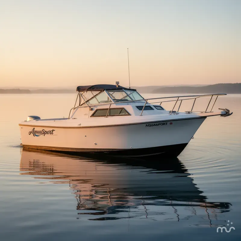 Slide: The Image of Aquasport 250 Express Fisherman 1986 - 0