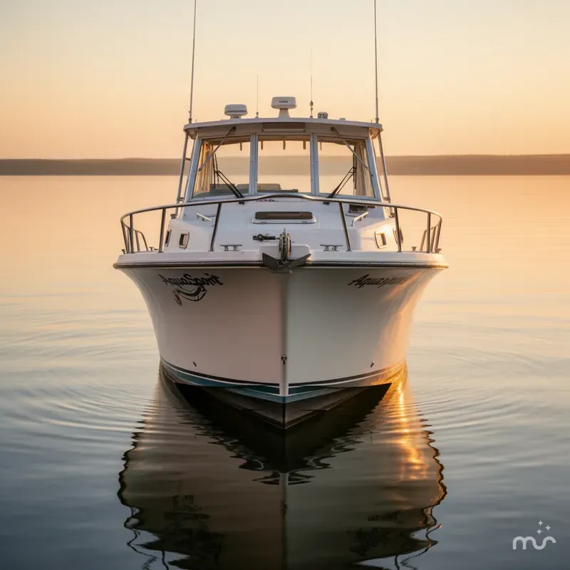 Slide: The Image of Aquasport 250 Express Fisherman 1986 - 1
