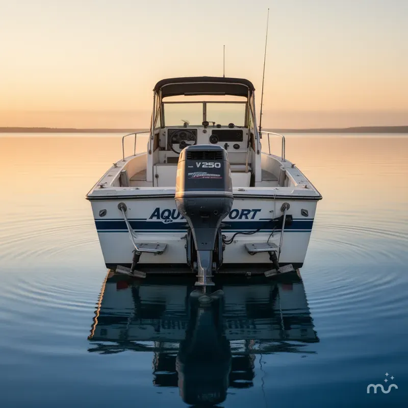 Slide: The Image of Aquasport 250 Express Fisherman 1986 - 3