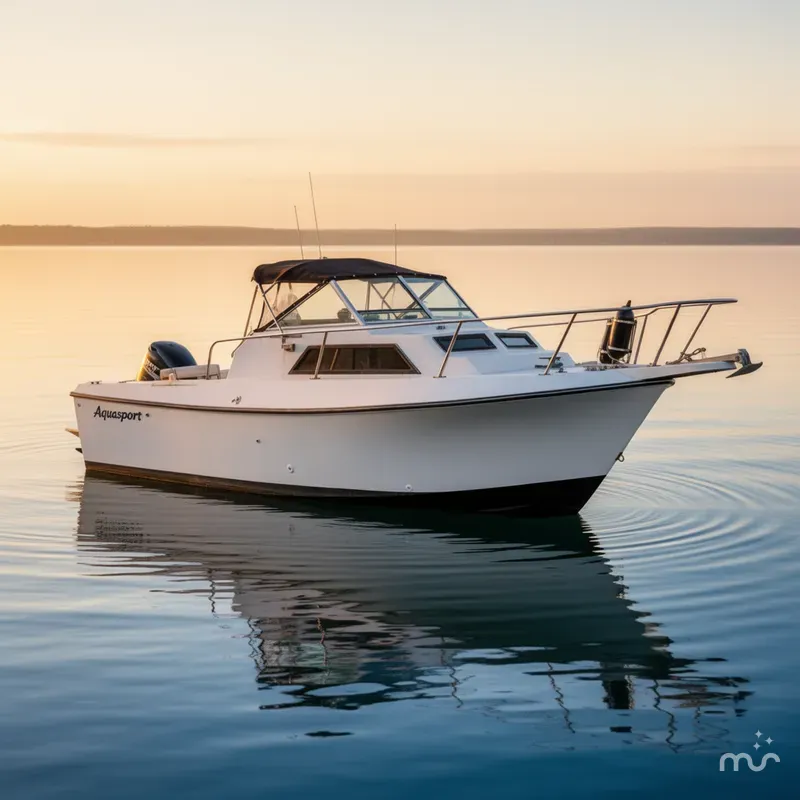 Slide: The Image of Aquasport 250 Express Fisherman 1986 - 4