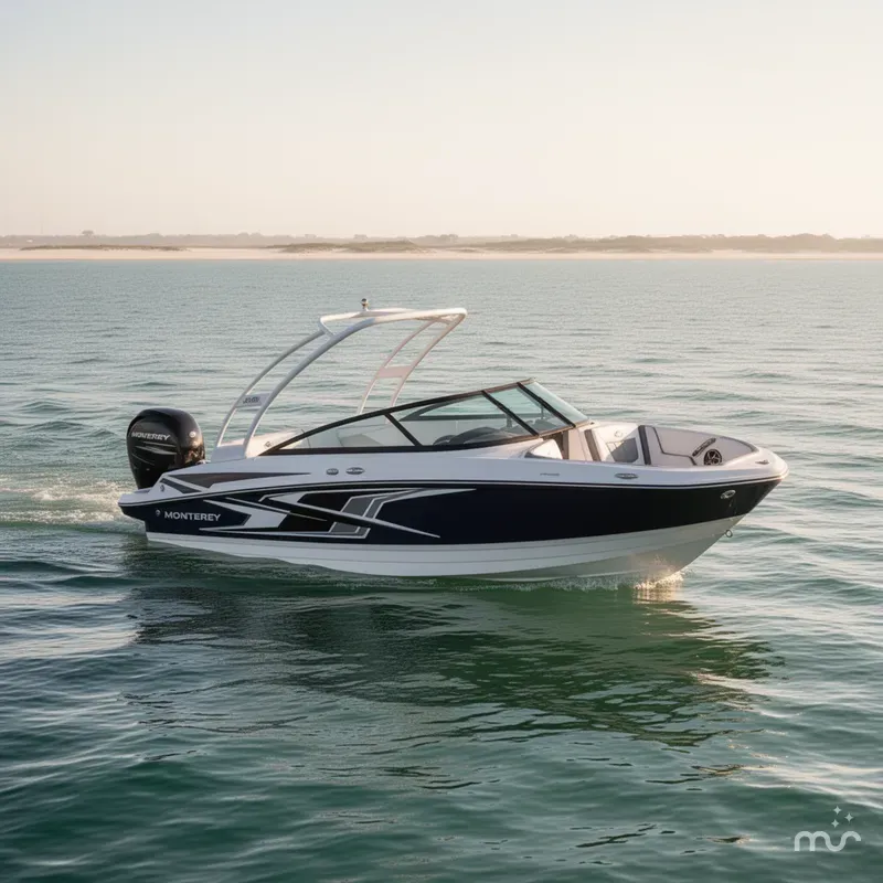 Slide: The Image of Monterey M205 Bowrider 2018 - 2