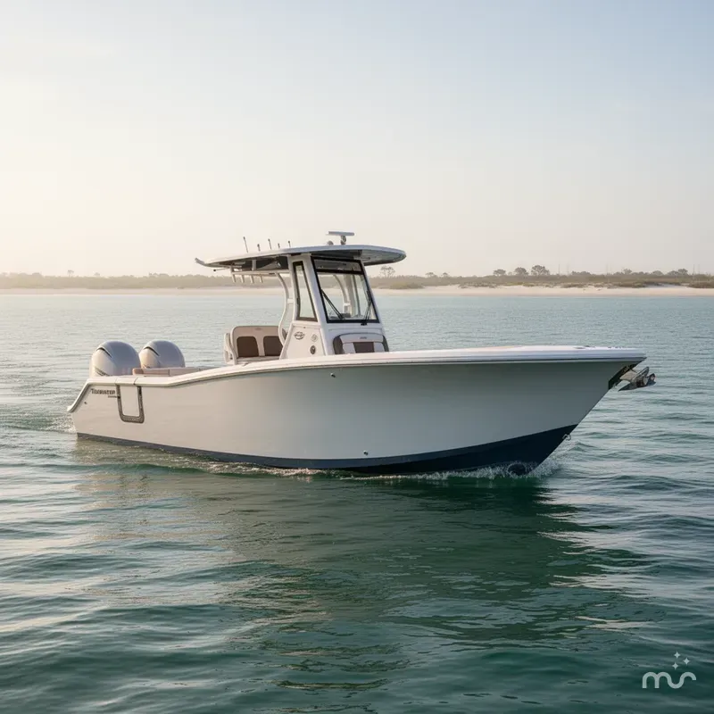 Slide: The Image of Tidewater 272 LXF WITH SEAKEEPER RIDES 2025 - 0