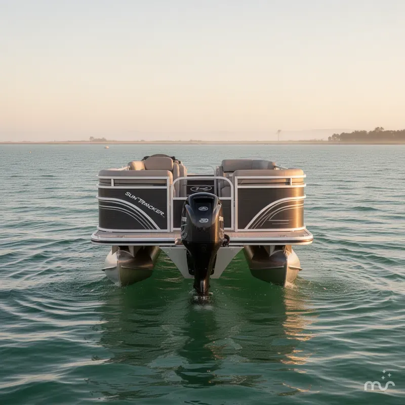 Slide: The Image of Sun Tracker Fishin' Barge 20 DLX 2025 - 2