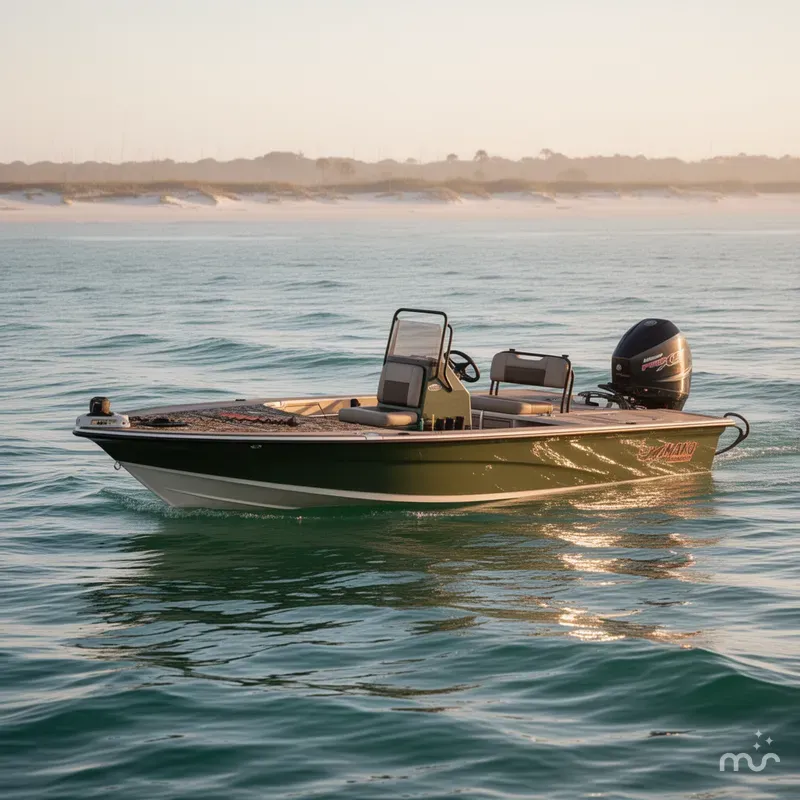 Slide: The Image of Mako 18 Pro Skiff Backwater Edition 2025 - 2