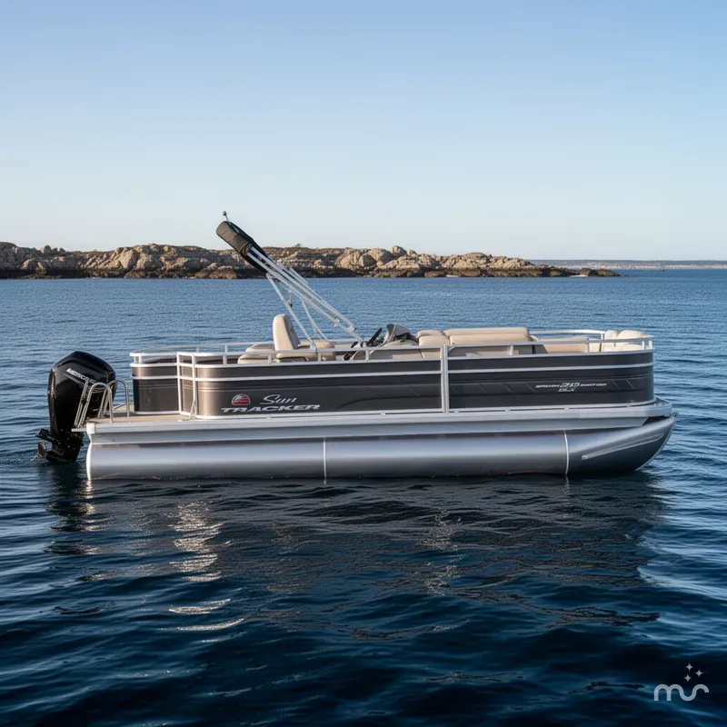 Slide: The Image of Sun Tracker SportFish 20 DLX 2025 - 2