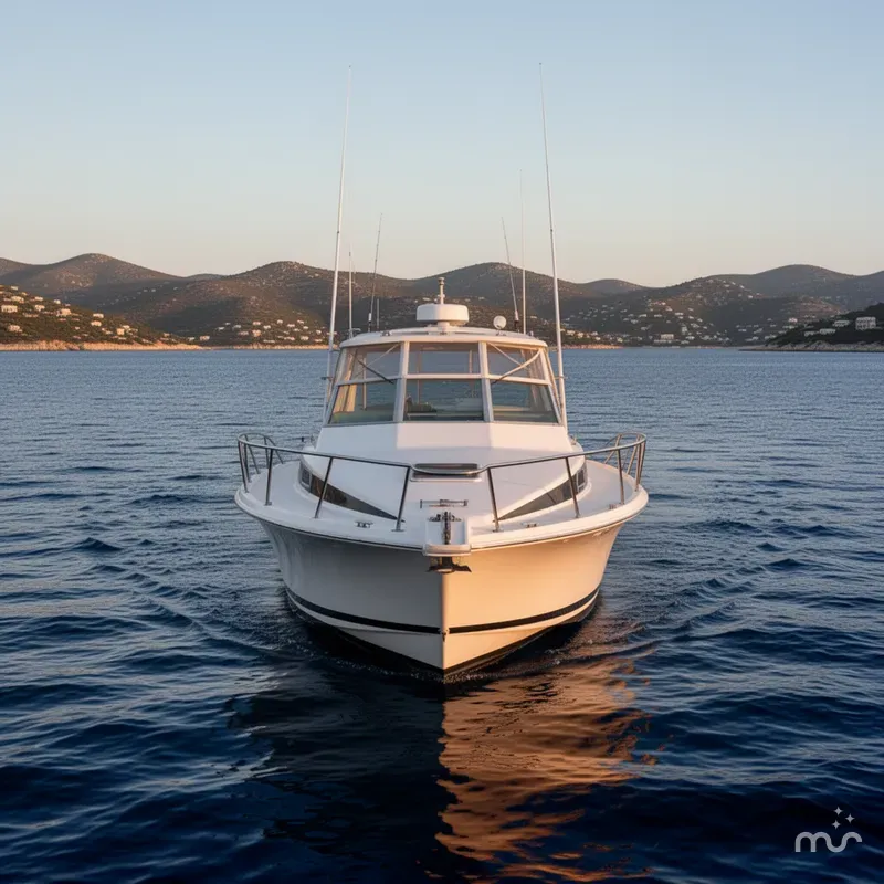 Slide: The Image of Bertram 30 Express Fisherman 1994 - 1