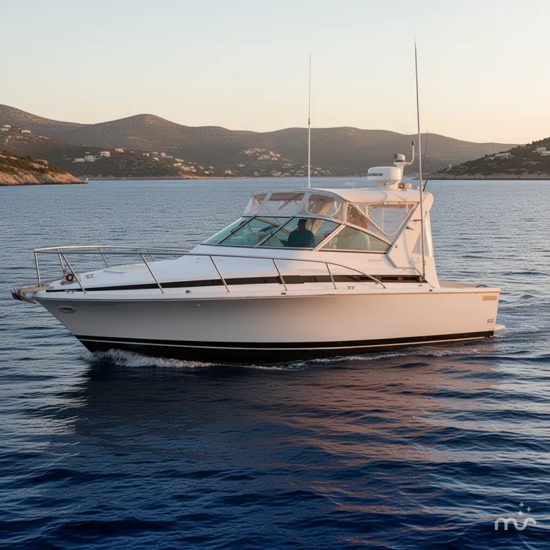 Slide: The Image of Bertram 30 Express Fisherman 1994 - 2