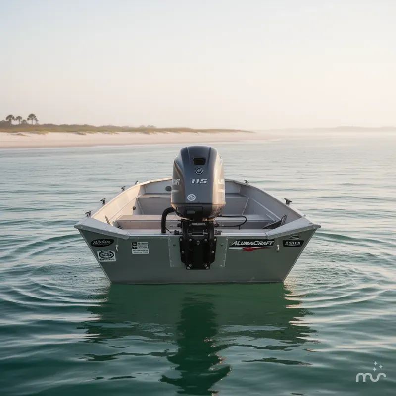 Slide: The Image of Alumacraft 18' All Welds MV 1860 CC 2014 - 2