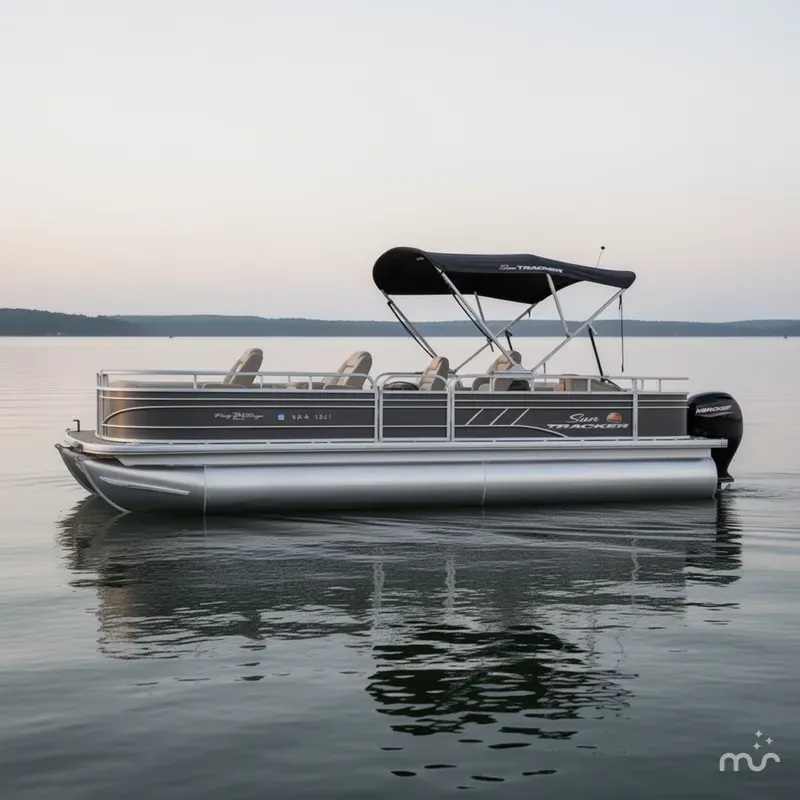 Slide: The Image of Sun Tracker Party Barge 2022 - 1