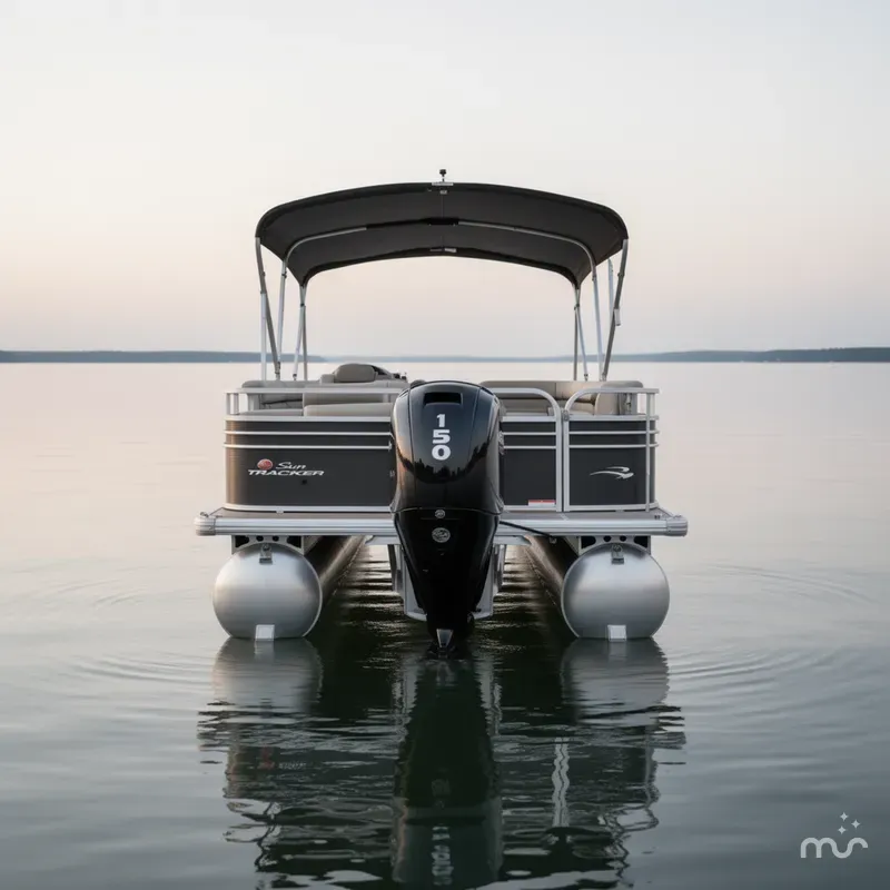 Slide: The Image of Sun Tracker Party Barge 2022 - 2