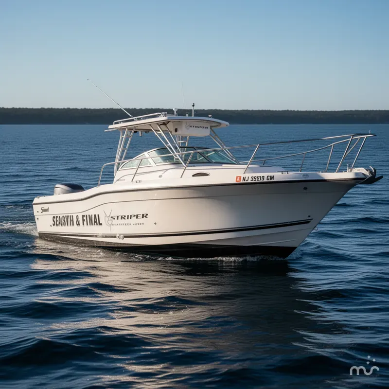 Slide: The Image of Seaswirl Striper 2600 Walkaround O/B 2000 - 0