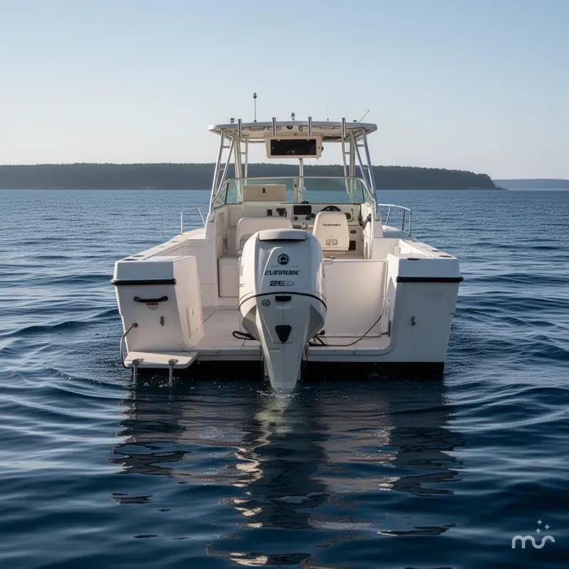 Slide: The Image of Seaswirl Striper 2600 Walkaround O/B 2000 - 1