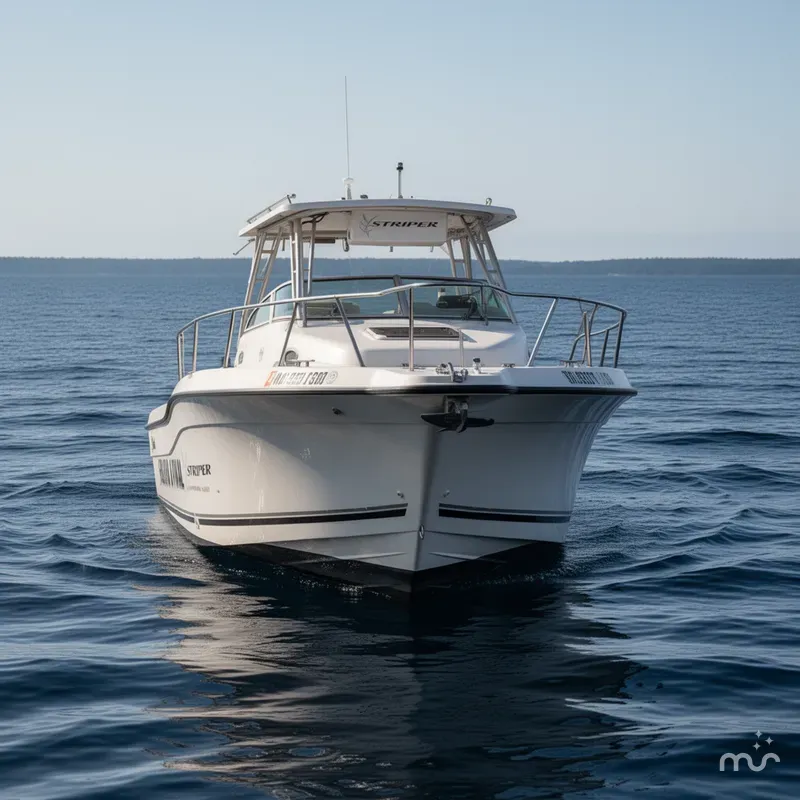 Slide: The Image of Seaswirl Striper 2600 Walkaround O/B 2000 - 2