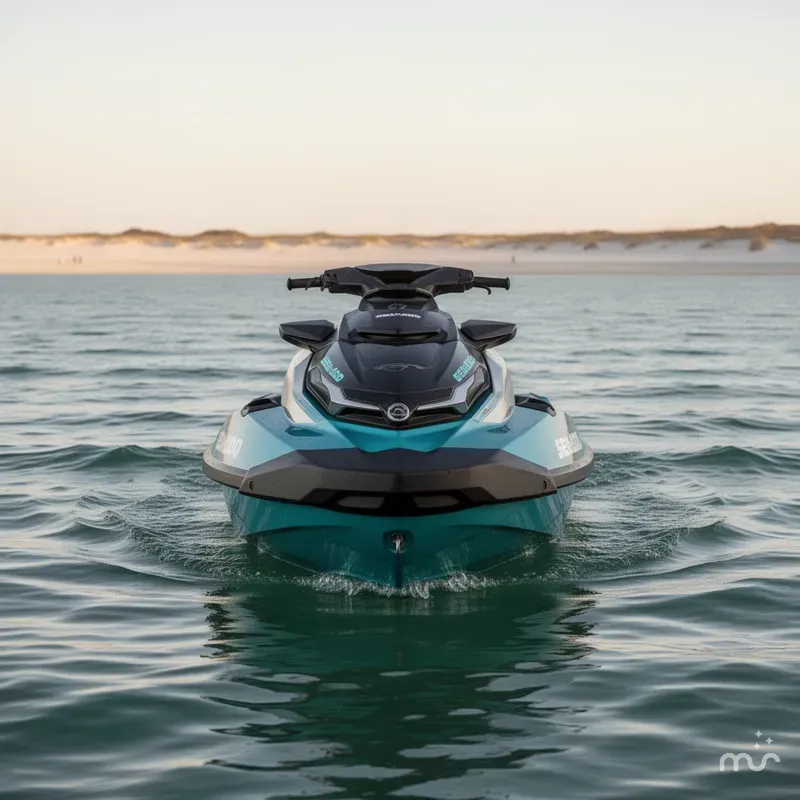 Slide: The Image of Sea-Doo GTX™ Limited 325 Teal Metallic 2025 - 1