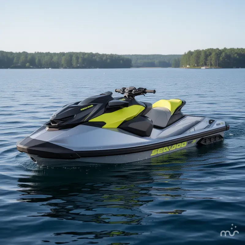 Slide: The Image of Sea-Doo RXP-X™ 325 Tech, BRP Premium A, Ibr Ice Metal / 2025 - 2