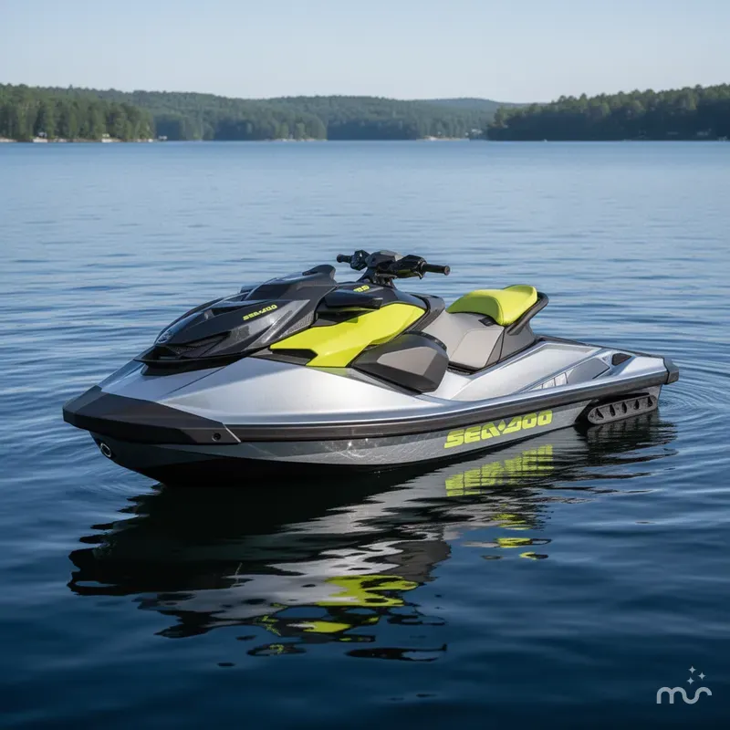 Slide: The Image of Sea-Doo RXP-X™ 325 Tech, BRP Premium A, Ibr Ice Metal / 2025 - 3