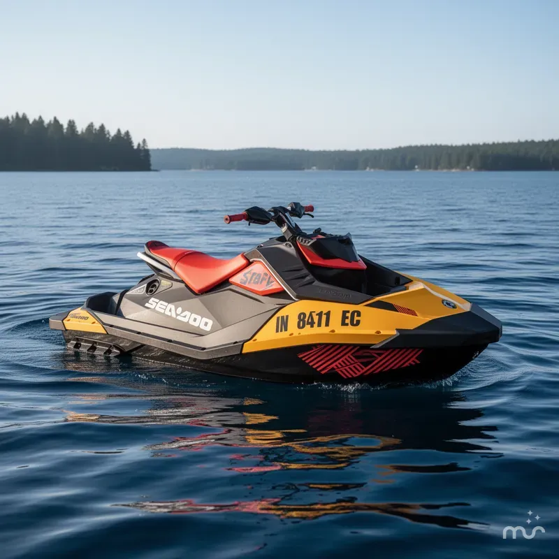 Slide: The Image of Sea-Doo Spark Trixx 2-up Rotax 900 H.O. ACE iBR 2019 - 0