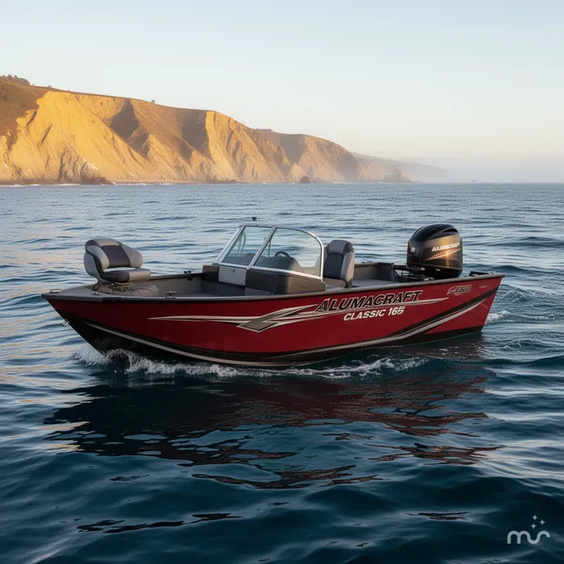 Slide: The Image of Alumacraft Classic 165 2020 - 2