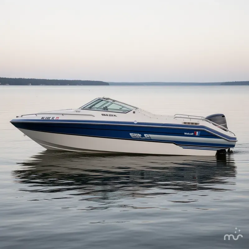 Slide: The Image of Wellcraft Elite 222 XL 1989 - 2