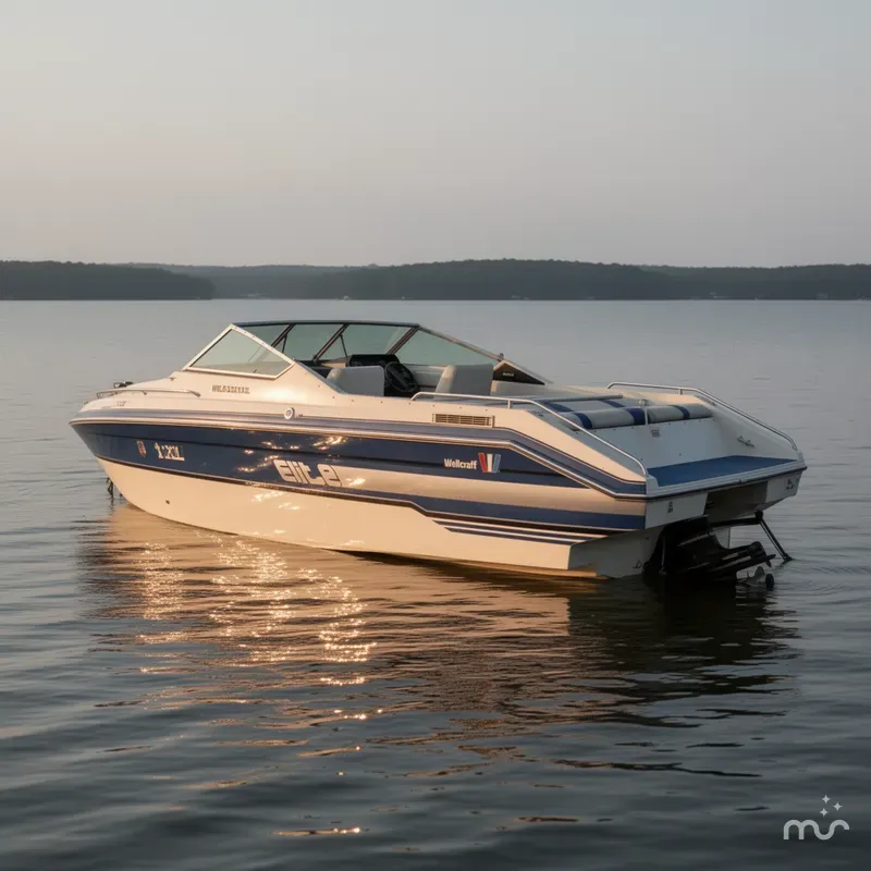 Slide: The Image of Wellcraft Elite 222 XL 1989 - 3