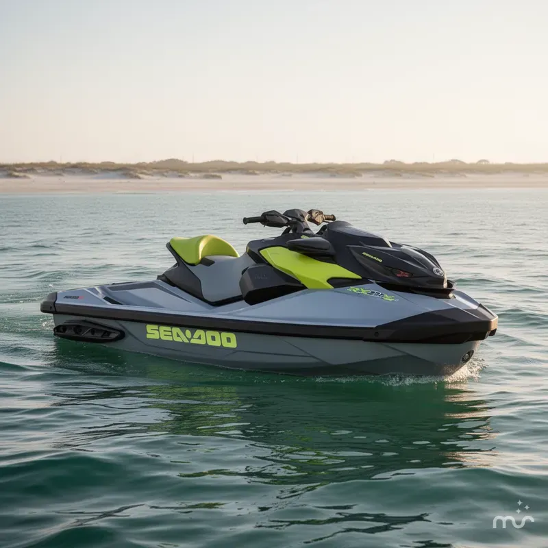 Slide: The Image of Sea-Doo RXP-X™ 325 Tech, BRP Premium A, Ibr Ice Metal / 2025 - 0