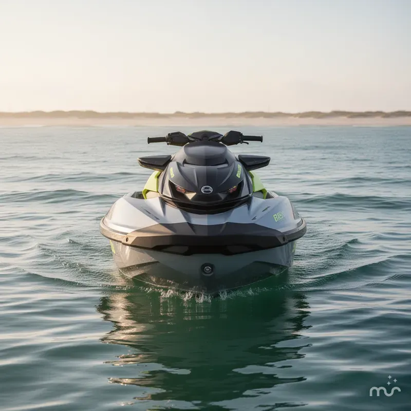 Slide: The Image of Sea-Doo RXP-X™ 325 Tech, BRP Premium A, Ibr Ice Metal / 2025 - 2