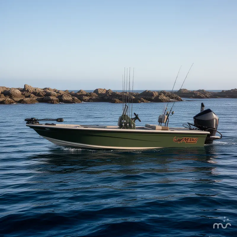 Slide: The Image of Mako 18 Pro Skiff Backwater Edition 2025 - 2