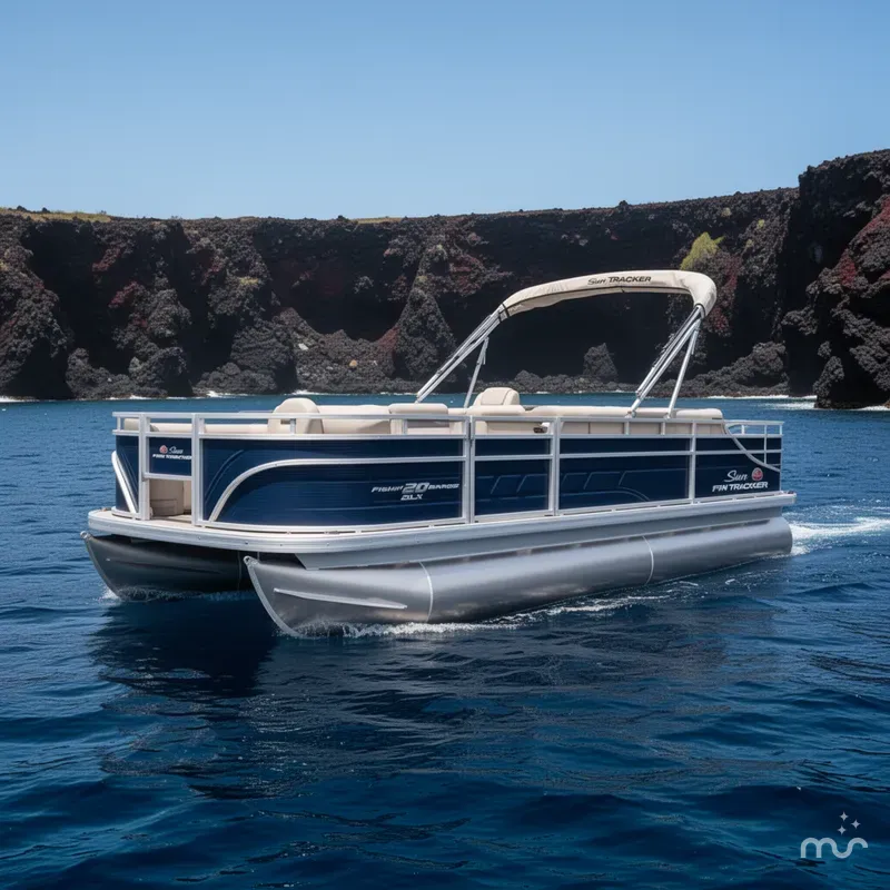 The Image of Sun Tracker Fishin' Barge 20 DLX 2025 - 0