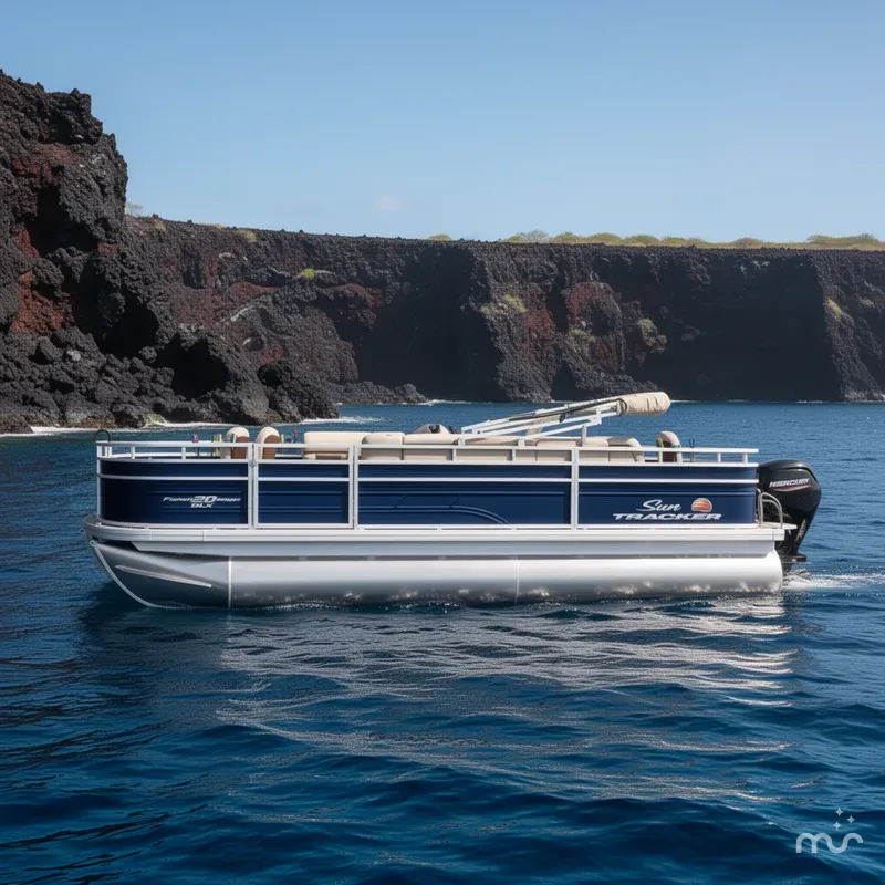 Slide: The Image of Sun Tracker Fishin' Barge 20 DLX 2025 - 2