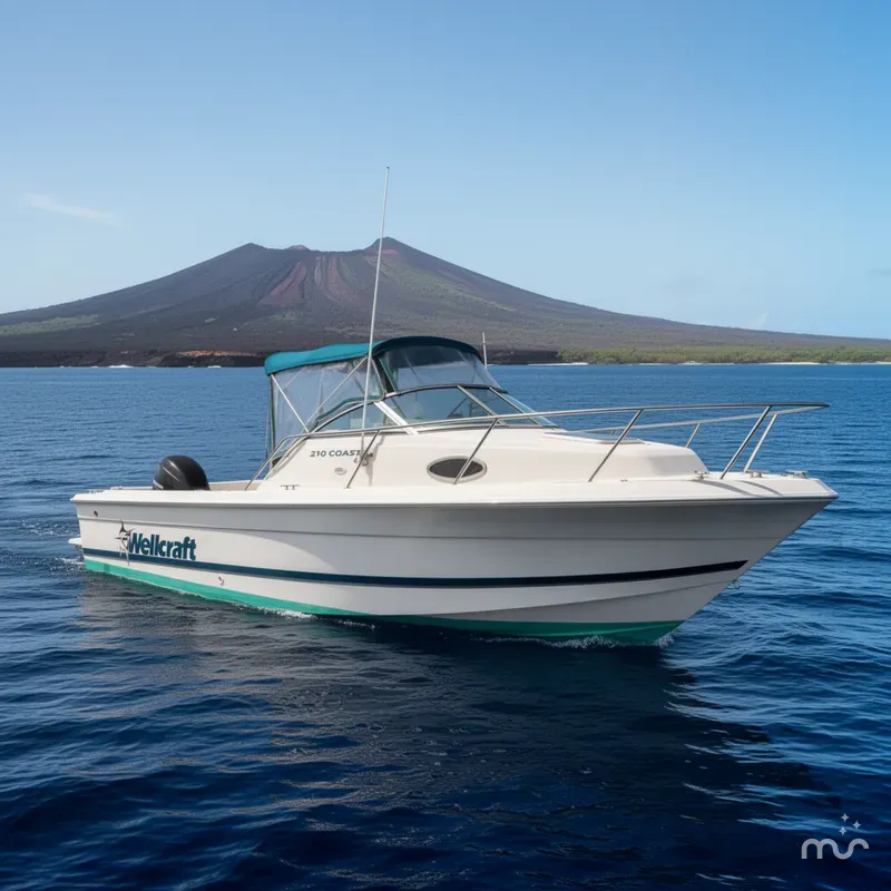 Slide: The Image of Wellcraft 210 Coastal 1998 - 2