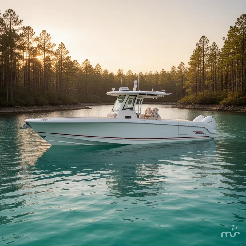Slide: The Image of Boston Whaler 330 Outrage 2020 - 2
