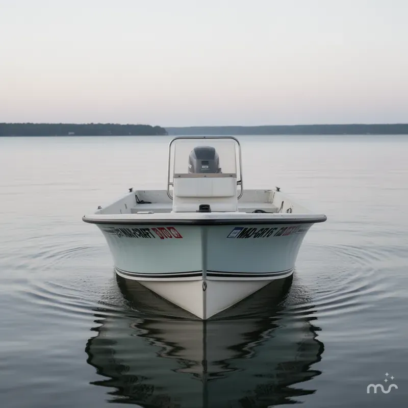Slide: The Image of May-Craft 1700 Skiff 2009 - 1