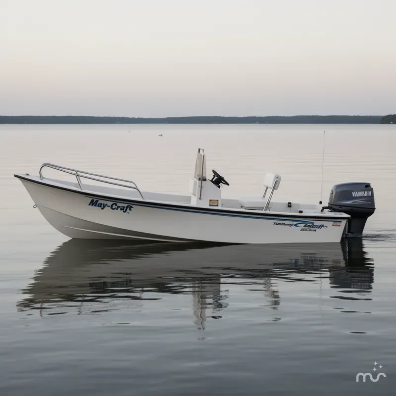 Slide: The Image of May-Craft 1700 Skiff 2009 - 3