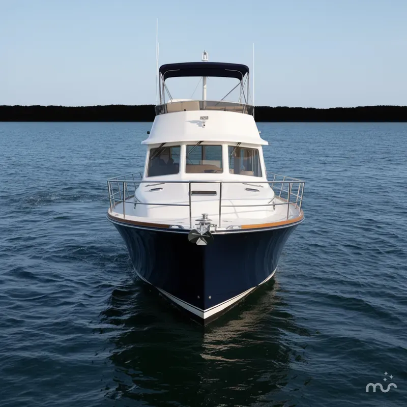 Slide: The Image of Sabre 48 Fly Bridge 2019 - 1