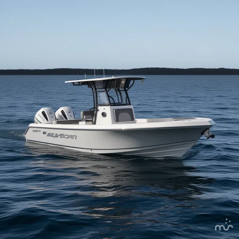 Slide: The Image of Sea Born LX26 Center Console 2022 - 0